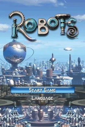Robots (Japan) screen shot title
